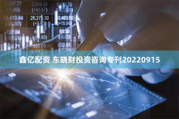 鑫亿配资 东晓财投资咨询专刊20220915